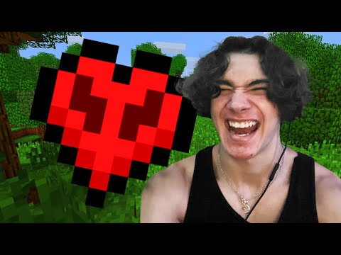 playing minecraft hardcore until i beat the game