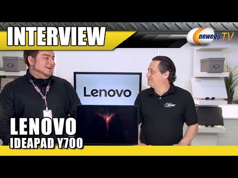 Lenovo Y700 Gaming Laptop Interview - Newegg TV - UCJ1rSlahM7TYWGxEscL0g7Q