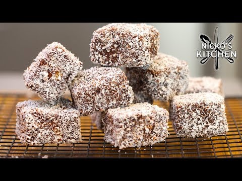 Keto Lamingtons Recipe | Low Carb Sponge Cake