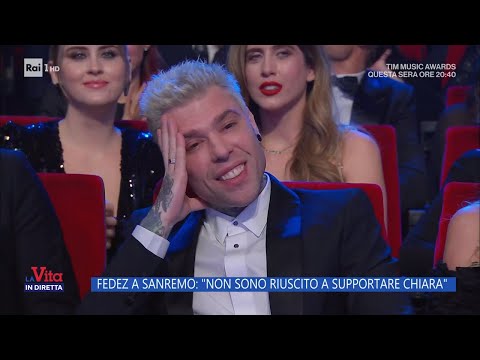 Fedez a Sanremo: "Non sono riuscito a supportare Chiara" - La Vita in diretta - 15/09/2023