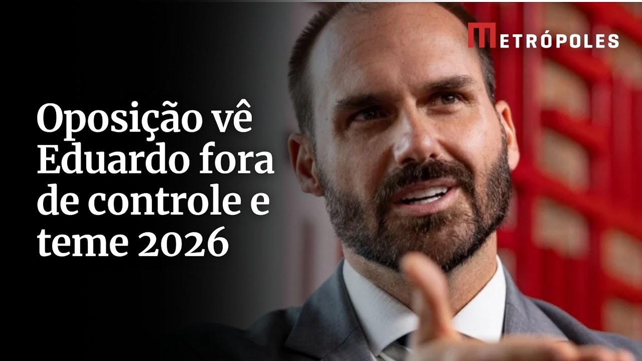 Oposição vê Eduardo incontrolável e teme ficar sem alternativa em 2026