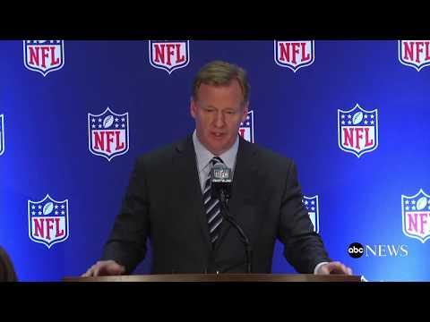 NFL not changing its national anthem policy, Goodell says
