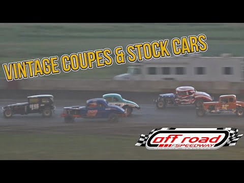 Bob Haase Memorial | GOTRA Vintage Car &amp; Stock Car | Off Road Speedway | 8-28-2021 - dirt track racing video image