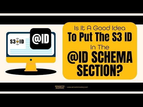 Is It A Good Idea To Put The S3 ID In The @ID Schema Section?