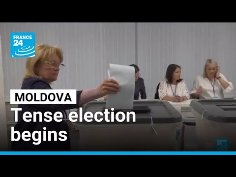 Moldovans begin voting in tense election, torn between EU and Russia • FRANCE 24 English