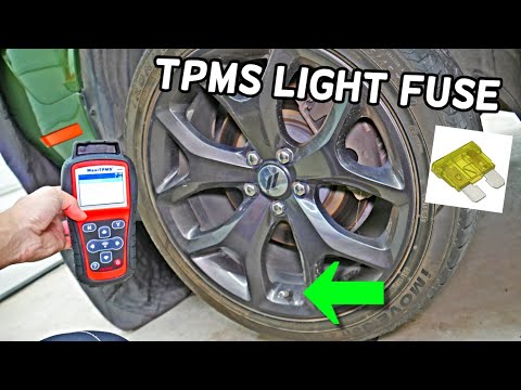 DODGE CHARGER TPMS LIGHT FUSE LOCATION REPLACEMENT, TIRE PRESSURE LIGHT FUSE