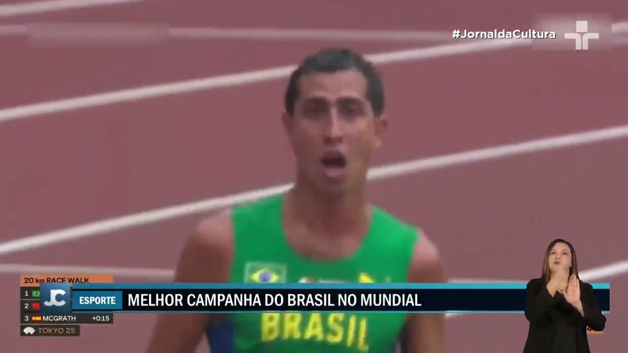 Caio Bonfim faz história e conquista ouro inédito na marcha atlética