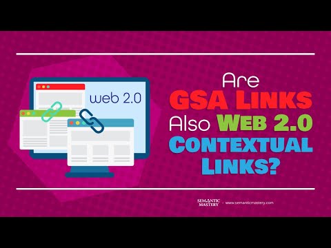 Are GSA Links Also Web 2 0 Contextual Links?