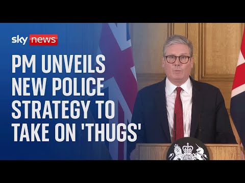 Keir Starmer holds news conference after meeting police chiefs