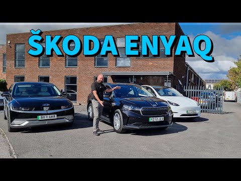 Skoda Enyaq iV60 review compared to Hyundai Ioniq 5 & Tesla Model Y. The best electric family car?