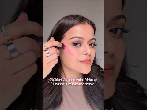 The Pink Blush Everyone Notices | My Most Complimented Makeup