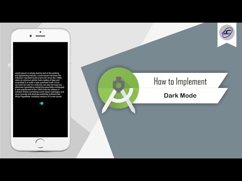 How to Implement Dark Mode in Android Studio | DarkMode | Android Coding