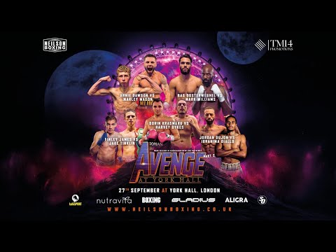 LIVE FREE BOXING! Unbeaten heavyweights at York Hall | Neilson Boxing x TM14 Promotions