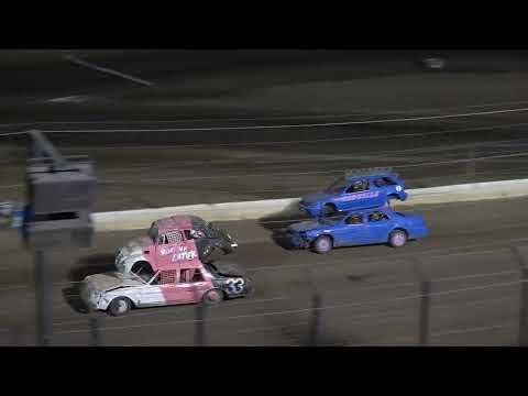 Perris Auto Speedway Double Decker Main Event 9-3-22 - dirt track racing video image
