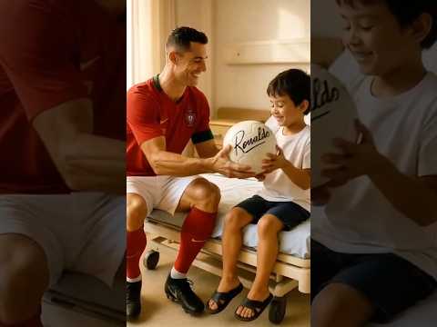 Ronaldo Saved a Boy… Years Later He Became Messi! 😱🏆 | AI Emotional Story