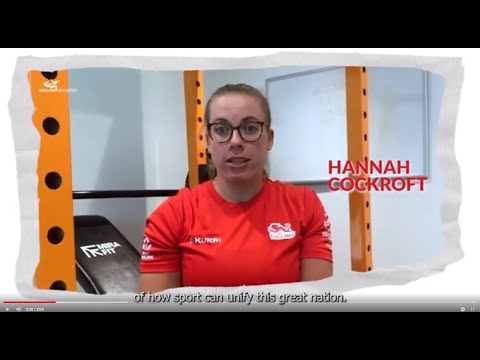 Team England’s para athletes a share special video message