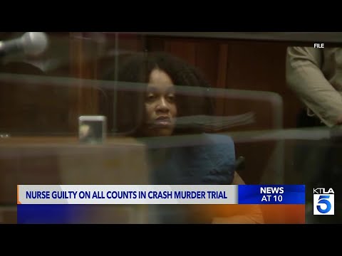 Former nurse found guilty in high-speed <strong>crash</strong> <strong>that</strong> killed 6 in Windsor Hills