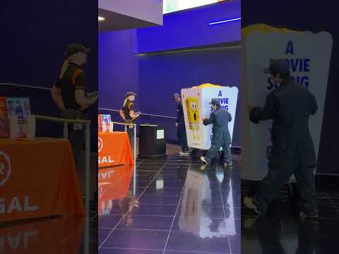 Can you sneak into a movie theatre using the world’s largest popcorn bucket?