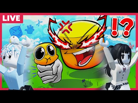 巨大な顔のモンスターになってみんなを食べるロブロックス【視聴者参加型】【ROBLOX/ロブロックス】【Smashy Hands/鬼ごっこ】