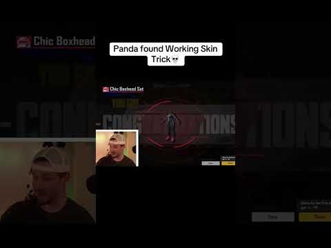 Panda Found Working SKIN TRICK!! 💀