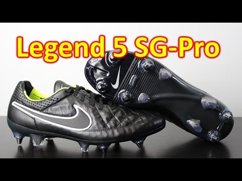 Nike Tiempo Legend 5 SG-Pro Stealth Pack Black/Volt - Unboxing + On Feet - UCUU3lMXc6iDrQw4eZen8COQ