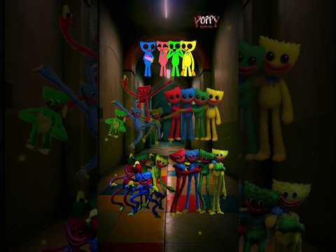 poppy playtime all characters #528 #poppyplaytime #huggywuggy