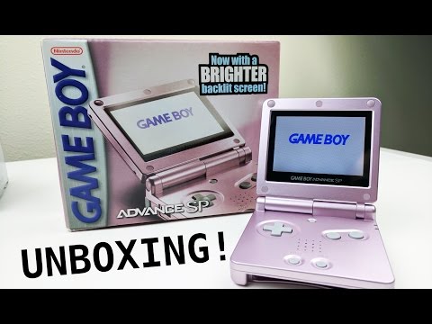 Unboxing Gameboy Advance SP! (AGS 101) || Nostalgia Time! - UCB2527zGV3A0Km_quJiUaeQ