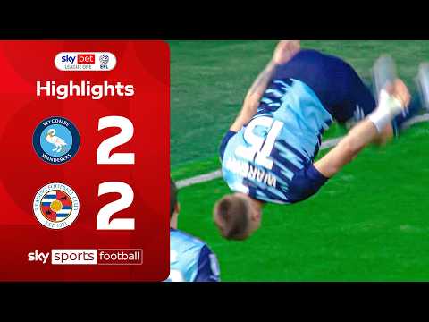 Danny Ings nets debut late equaliser! 😮‍💨 | Wycombe 2-2 Reading | EFL Highlights