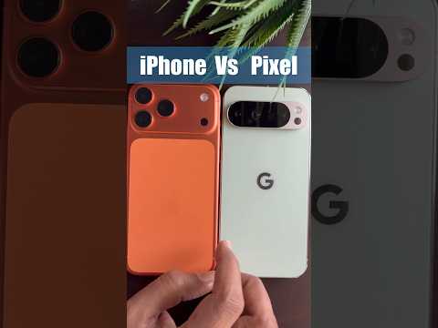 Torch 🔦 Light 💡: iPhone vs Pixel #pixel #ios26