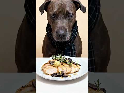 This dog eats better than I do 8