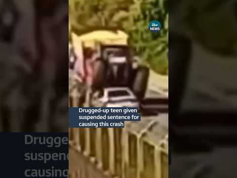 Teen takes cocaine then drives a tractor #itvnews #news #suffolk