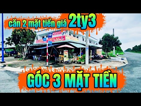 (663) Lô goc 3 mặt tiền đường nhựa giá 8ty5 2 mặt tiền giá 2ty3 [BẤT ĐỘNG SẢN BÌNH DƯƠNG ]