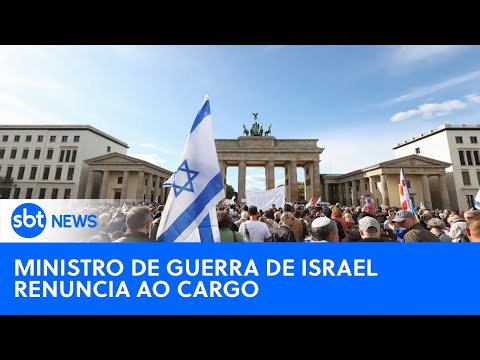 🔴SBT News na TV: Ministro de guerra de Israel renuncia ao cargo e pede novas eleições no país