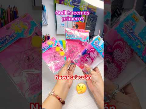 😱NUEVAS FIGURITAS PARA PINTAR DE MINISO❗️#miniso #art #painting #new #newvideo #colors #toys #wow