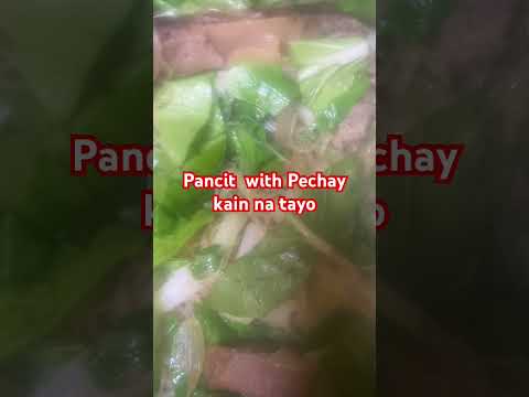 Pancit with petchay kain na tayo #shorts