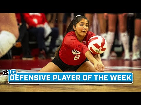 Lexi Rodriguez Highlights | Big Ten Volleyball Defensive Player of the Week | Nov. 20, 2023