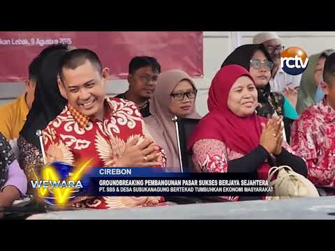 Groundbreaking Pembangunan Pasar Sukses Berjaya Sejahtera