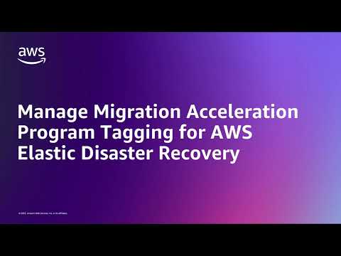 Manage MAP Tagging for AWS Elastic Disaster Recovery | Amazon Web Services