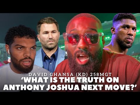 ‘THAT NAME WAS MENTIONED FOR ANTHONY JOSHUA NEXT FIGHT BUT..’ Manager KD DAVID GHANSA  | EDDIE HEARN