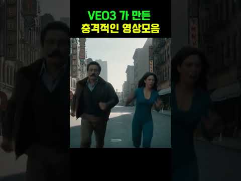 🔥VEO3 가 만든 충격적인 영상 모음 #구글 #gemini #VEO3