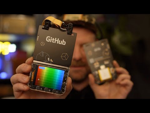 this conference badge is nuts!