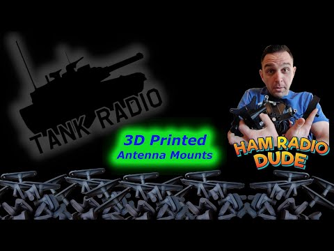 3D Printed Antenna Mounts
