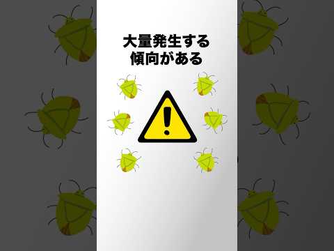 カメムシの発生条件 #カメムシ #アース製薬