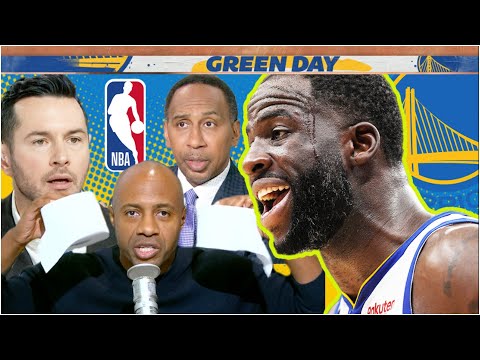 DISGUSTED & A JOKE?!  Stephen A., JWill, JJ Redick & more SOUND OFF on Draymond’s suspension! video clip