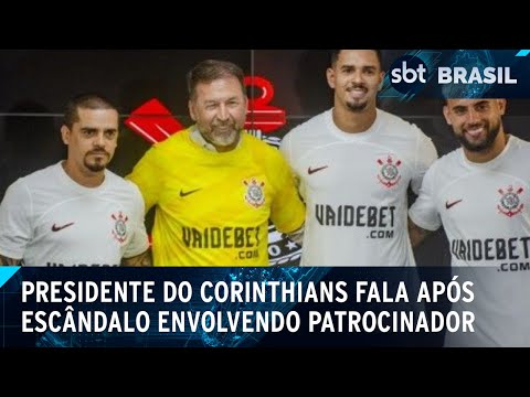 Augusto Melo presta primeiro depoimento após escândalos no Corinthians | SBT Brasil (10/06/24)