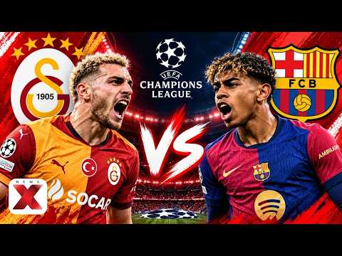 Galatasaray vs Barcelona LIVE: Can Barca Dominate? | Big Football Showdown LIVE | NewsX