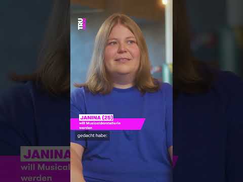 Aufgeben wegen Mobbing? Janina (25) will Musical-Darstellerin werden #bodypositivity #trudoku #zdf