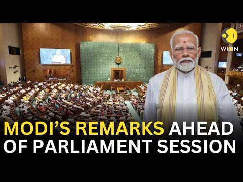 18th Lok Sabha Live: PM Modi's remarks ahead of the first session of the 18th Lok Sabha | WION LIVE