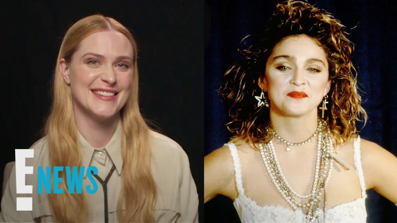 Evan Rachel Wood on Playing "UNHINGED" Madonna in Weird Al Biopic | E! News