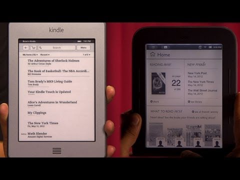 Prizefight - Kindle Touch vs. Nook Simple Touch with Glowlight - UCOmcA3f_RrH6b9NmcNa4tdg